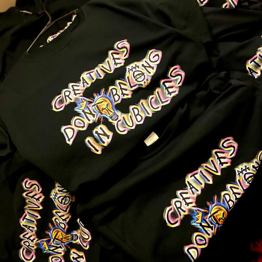 🔥GRAFFITI “CREATIVES” 💡 TEES